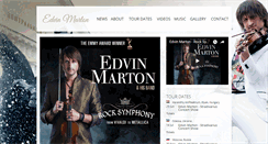 Desktop Screenshot of edvinmarton.com